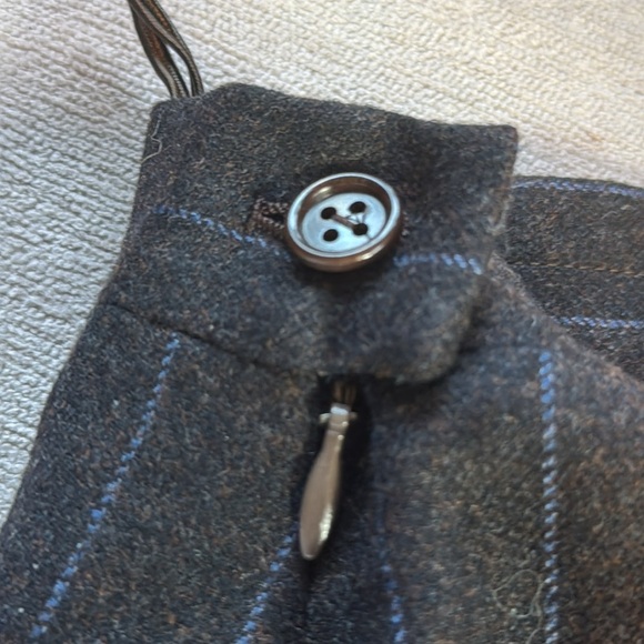 BURBERRY-Pencil Skirt- pinstripe -size 4 - Picture 4 of 10